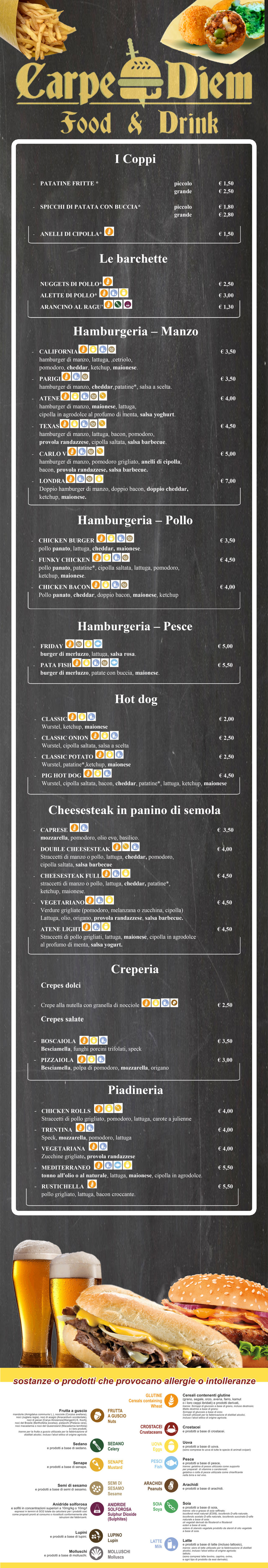 CarpediemMenu